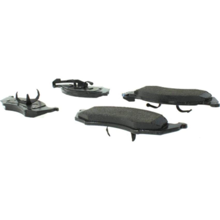 CENTRIC PARTS 106.04170 Posi Quiet Extended Wear Brake Pads with Shims and Hardware