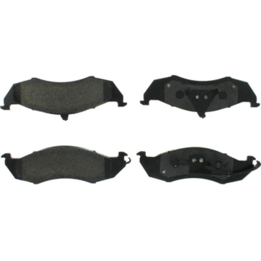 CENTRIC PARTS 106.04170 Posi Quiet Extended Wear Brake Pads with Shims and Hardware