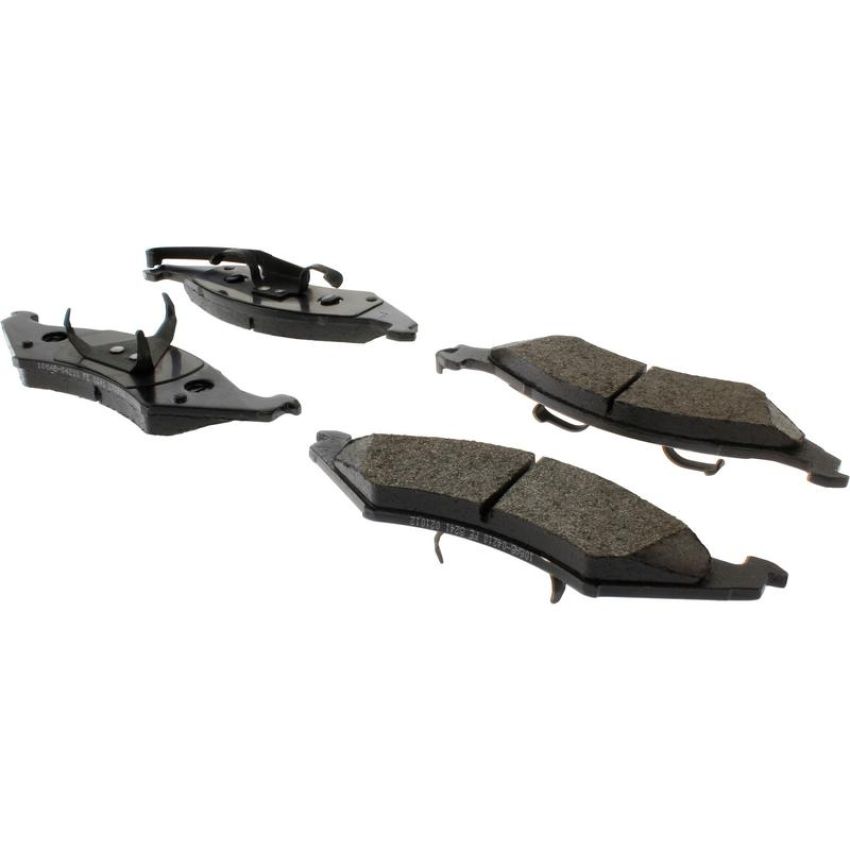 CENTRIC PARTS 106.04210 Posi Quiet Extended Wear Brake Pads with Shims and Hardware