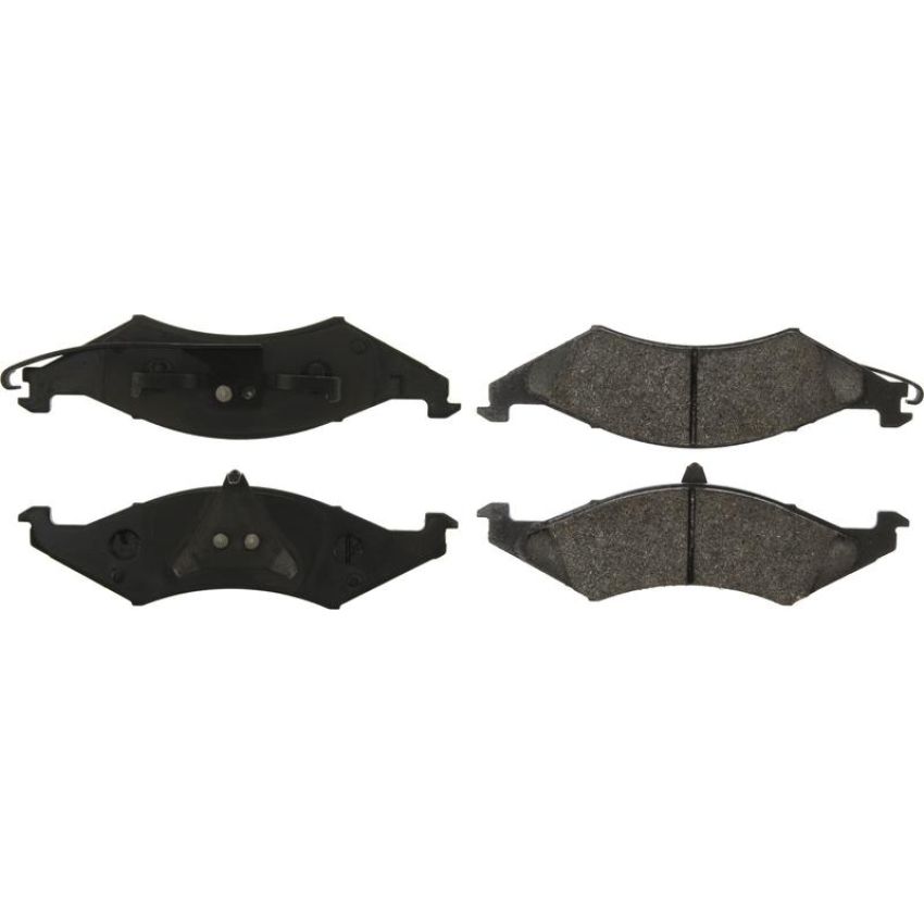 CENTRIC PARTS 106.04210 Posi Quiet Extended Wear Brake Pads with Shims and Hardware