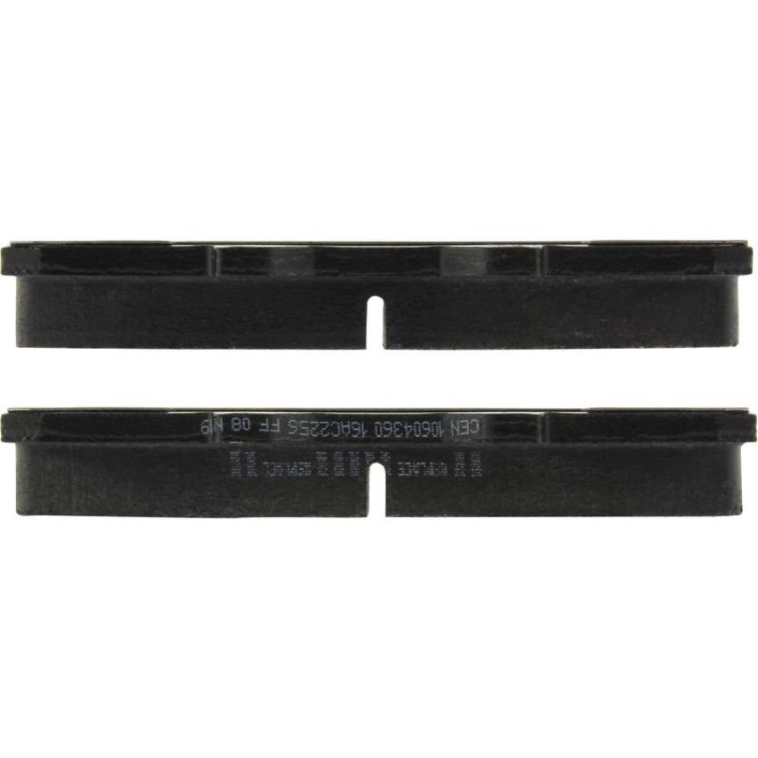 CENTRIC PARTS 106.04360 Posi Quiet Extended Wear Brake Pads with Shims and Hardware