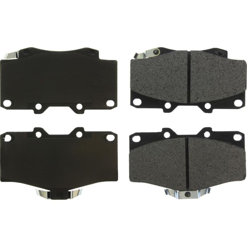 CENTRIC PARTS 106.04360 Posi Quiet Extended Wear Brake Pads with Shims and Hardware