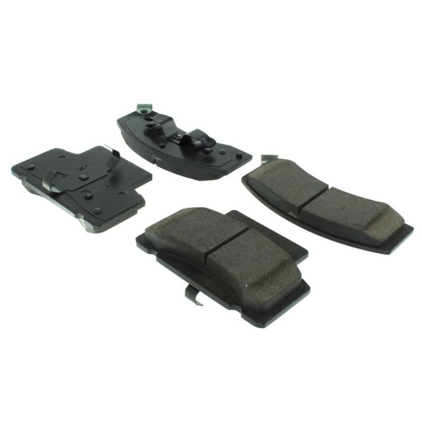 CENTRIC PARTS 106.04590 Posi Quiet Extended Wear Brake Pads with Shims and Hardware