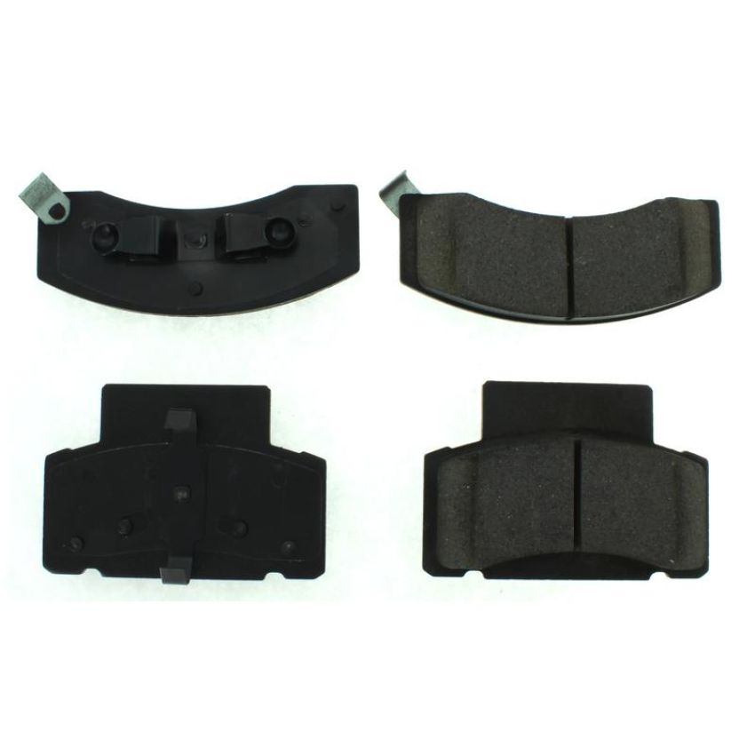 CENTRIC PARTS 106.04590 Posi Quiet Extended Wear Brake Pads with Shims and Hardware