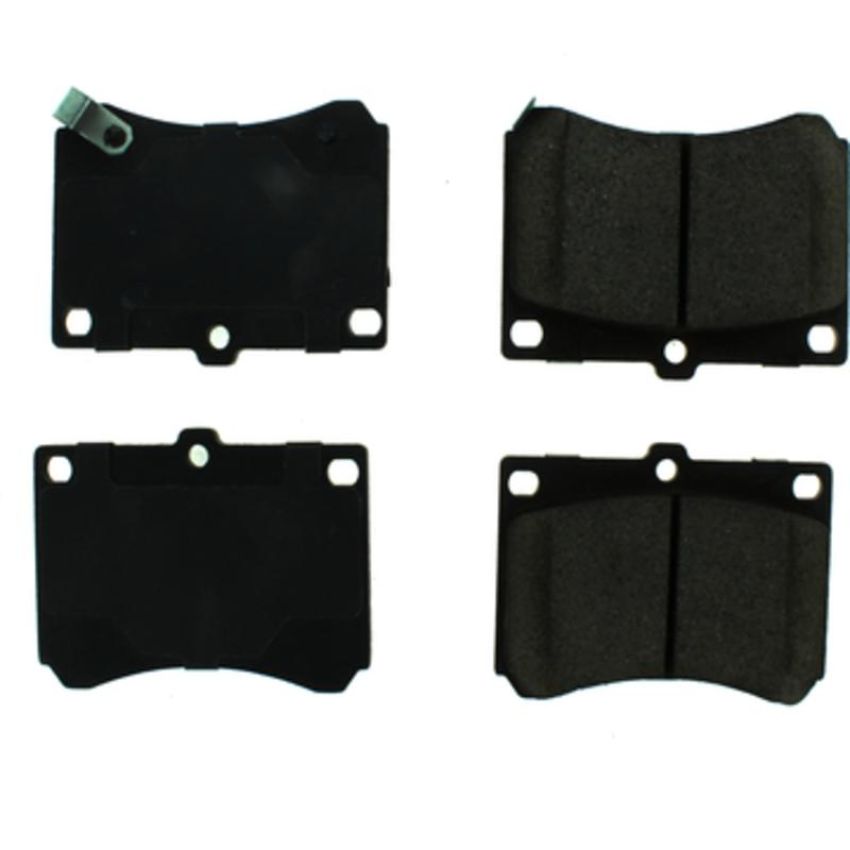 CENTRIC PARTS 106.04730 Posi Quiet Extended Wear Brake Pads with Shims and Hardware