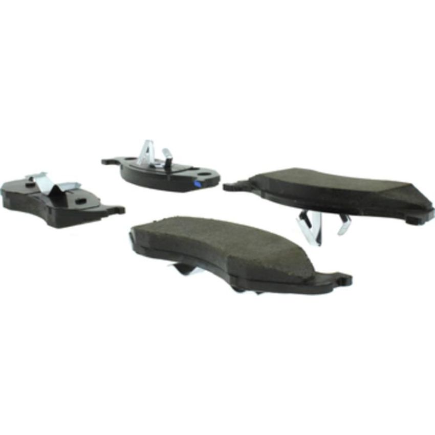 CENTRIC PARTS 106.04770 Posi Quiet Extended Wear Brake Pads with Shims and Hardware