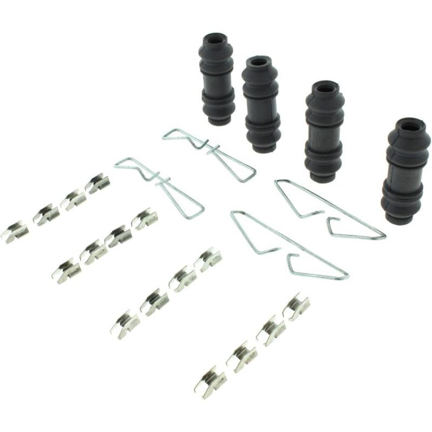 CENTRIC PARTS 106.04770 Posi Quiet Extended Wear Brake Pads with Shims and Hardware