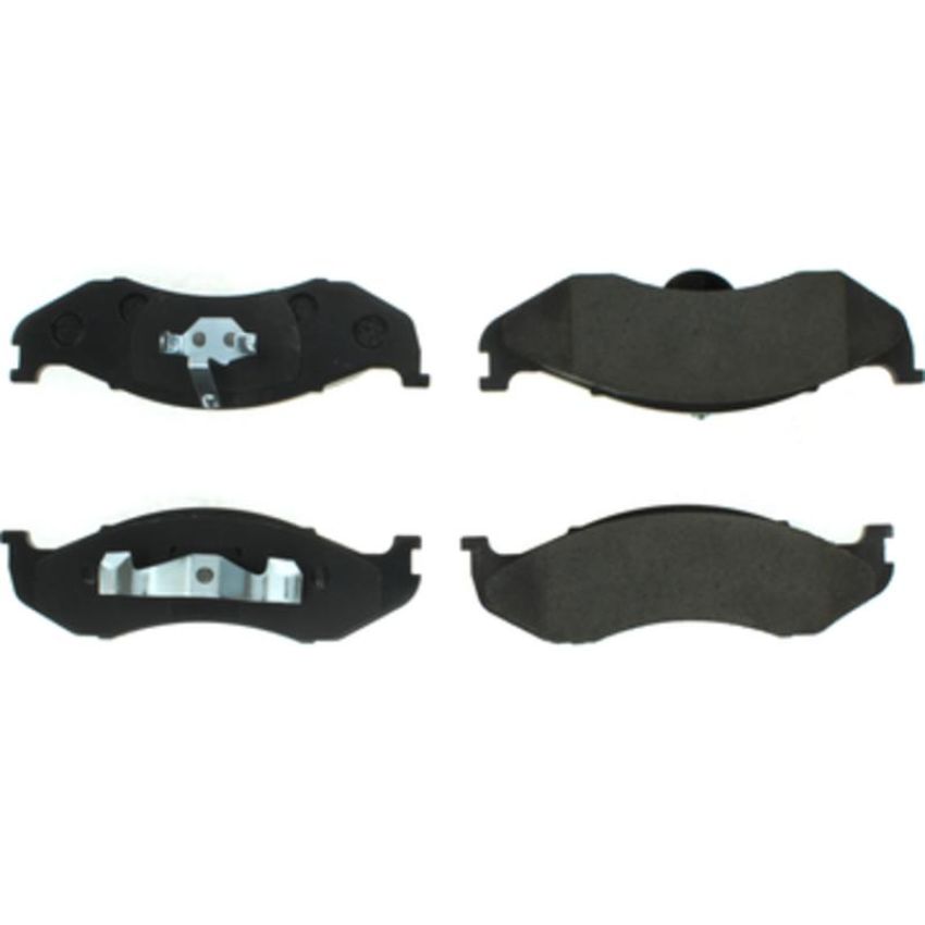 CENTRIC PARTS 106.04770 Posi Quiet Extended Wear Brake Pads with Shims and Hardware