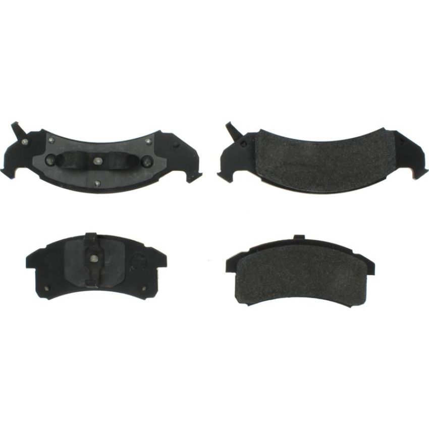 CENTRIC PARTS 106.05050 Posi Quiet Extended Wear Brake Pads with Shims and Hardware
