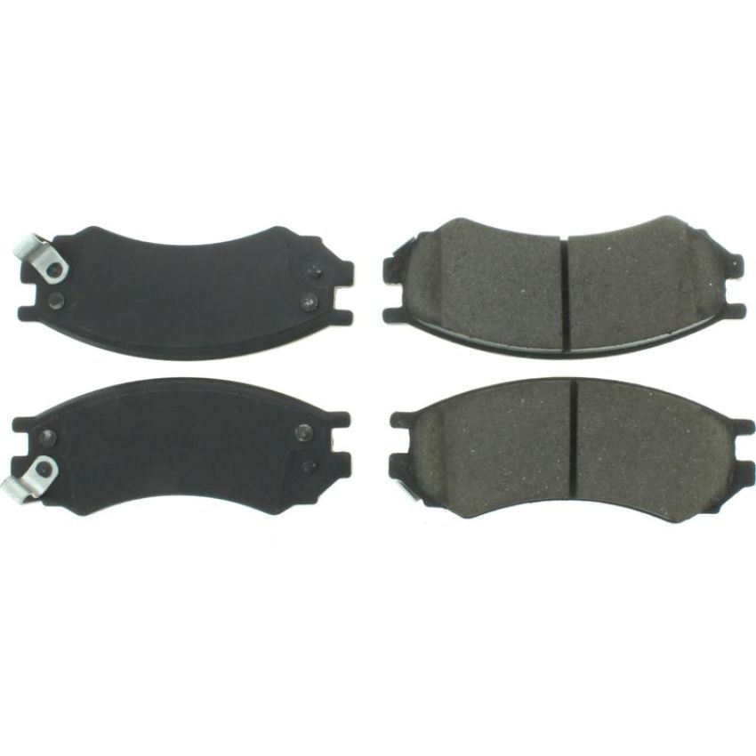 CENTRIC PARTS 106.05070 Posi Quiet Extended Wear Brake Pads with Shims and Hardware