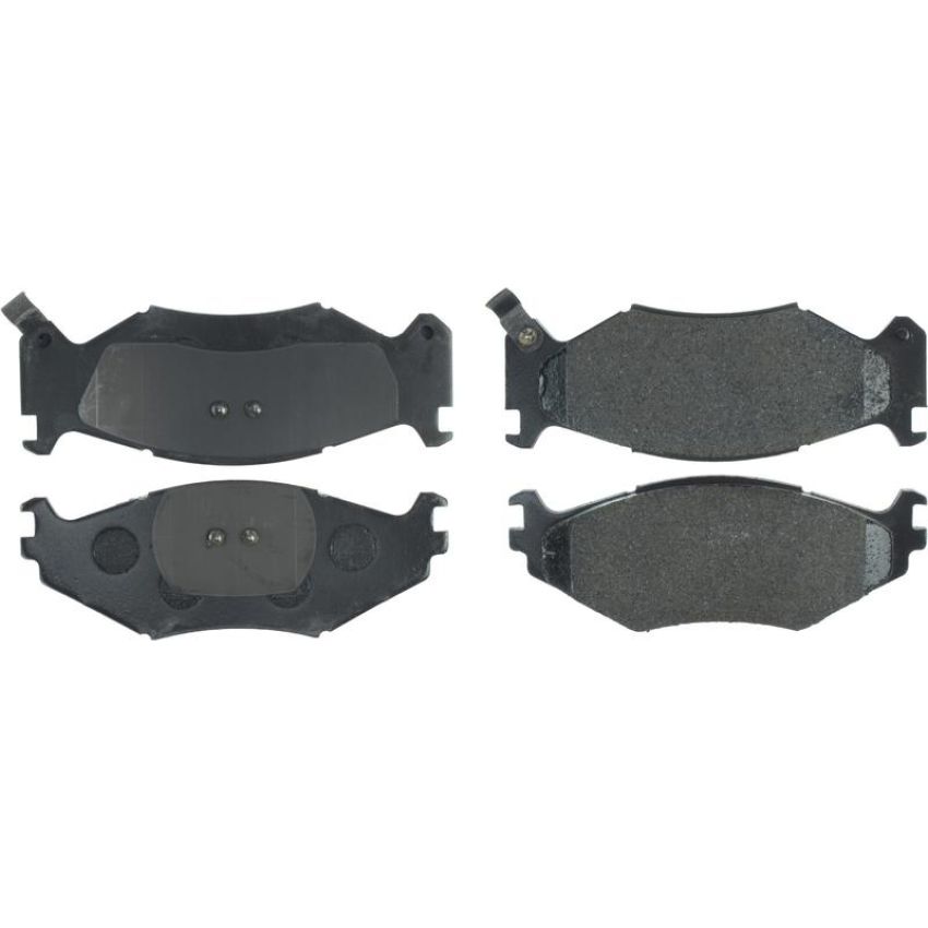 CENTRIC PARTS 106.05220 Posi Quiet Extended Wear Brake Pads with Shims and Hardware