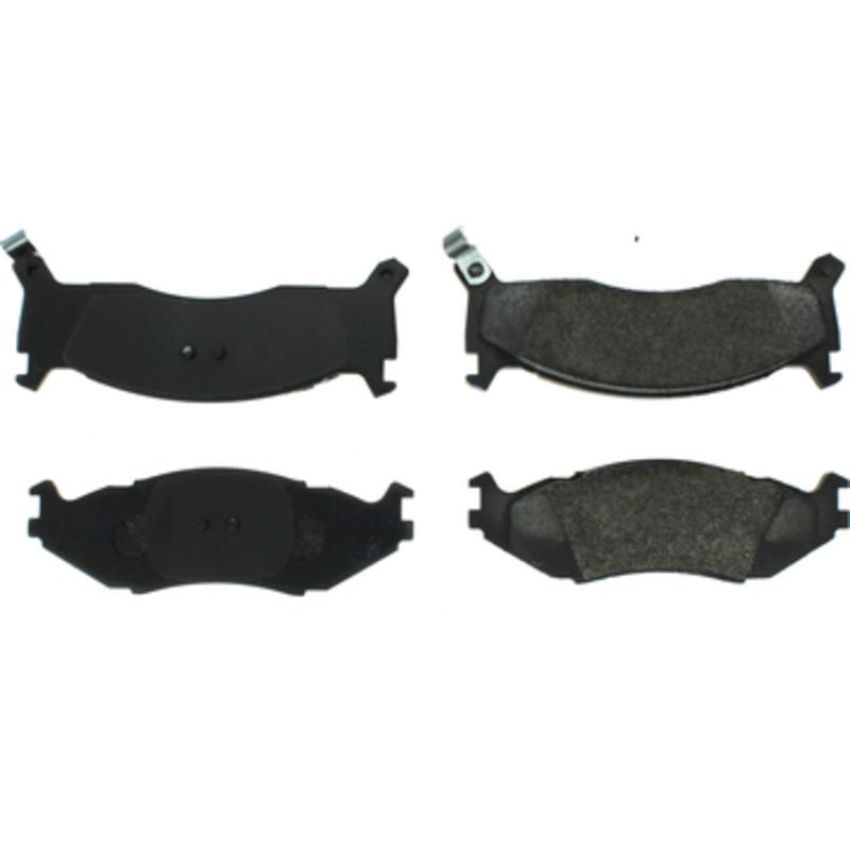 CENTRIC PARTS 106.05240 Posi Quiet Extended Wear Brake Pads with Shims and Hardware