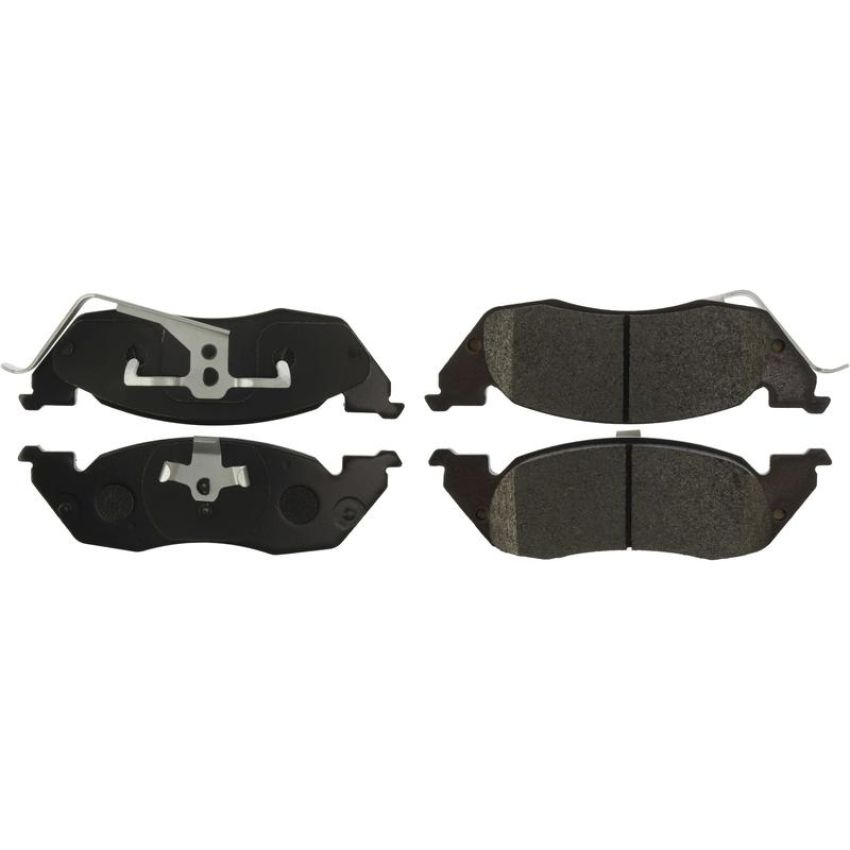 CENTRIC PARTS 106.05290 Posi Quiet Extended Wear Brake Pads with Shims and Hardware