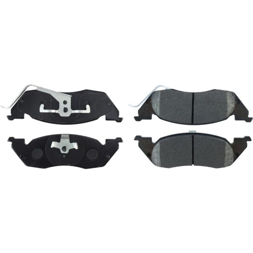 CENTRIC PARTS 106.05291 Posi Quiet Extended Wear Brake Pads with Shims and Hardware