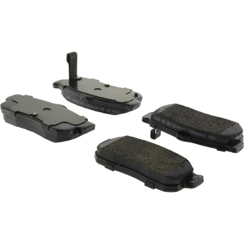 CENTRIC PARTS 106.05400 Posi Quiet Extended Wear Brake Pads with Shims and Hardware