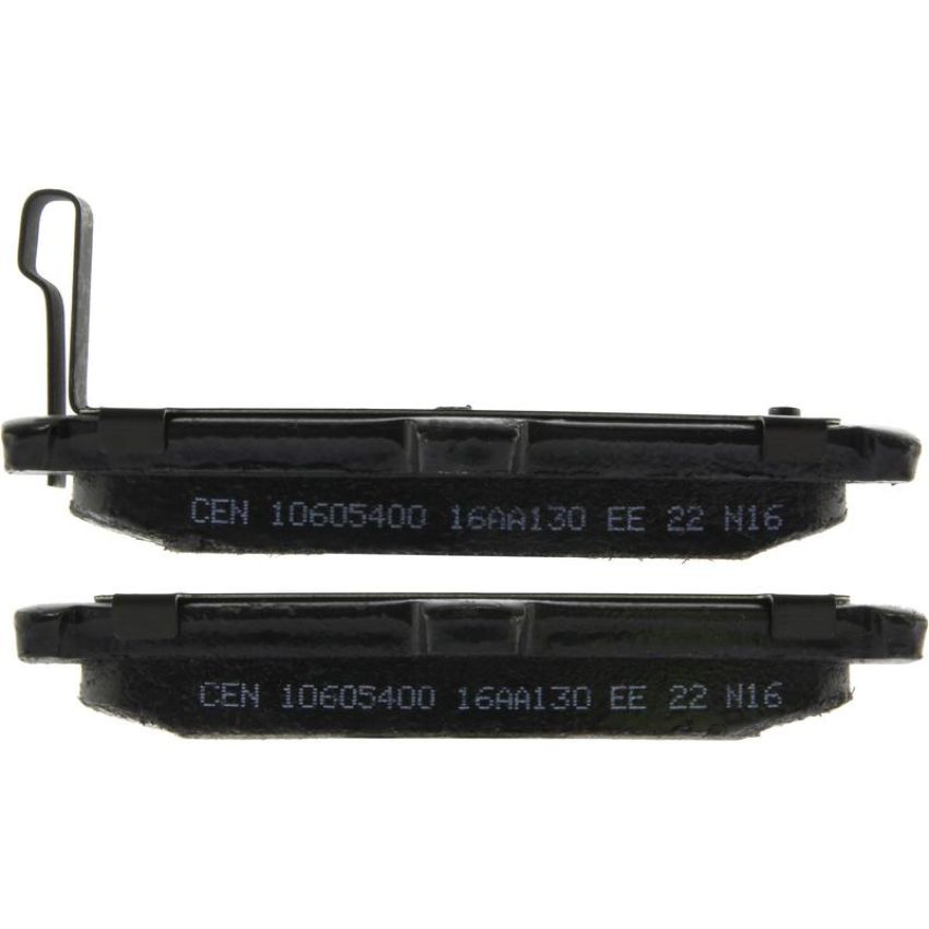 CENTRIC PARTS 106.05400 Posi Quiet Extended Wear Brake Pads with Shims and Hardware