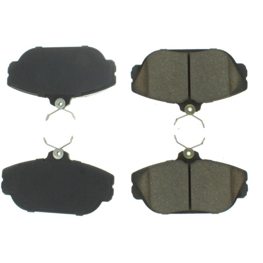 CENTRIC PARTS 106.06010 Posi Quiet Extended Wear Brake Pads with Shims and Hardware