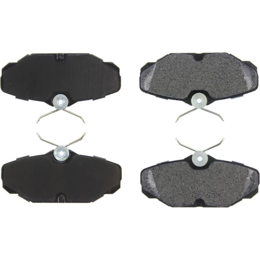 CENTRIC PARTS 106.06100 Posi Quiet Extended Wear Brake Pads with Shims and Hardware