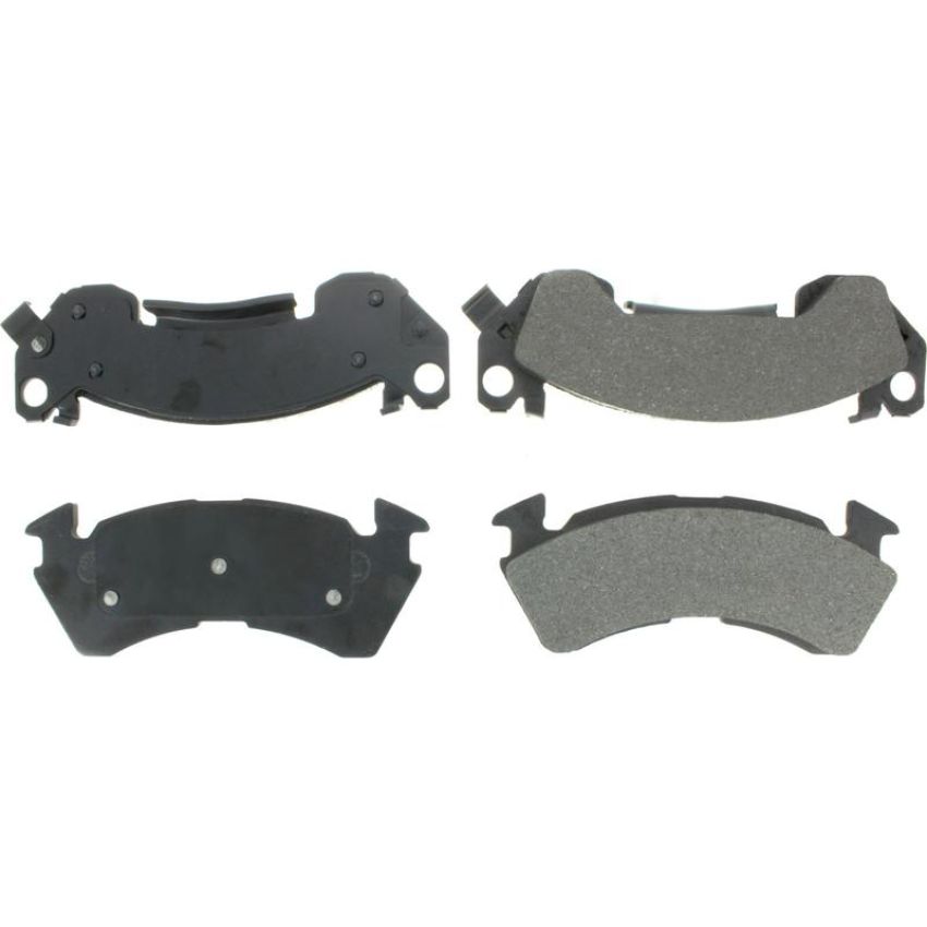CENTRIC PARTS 106.06140 Posi Quiet Extended Wear Brake Pads with Shims and Hardware