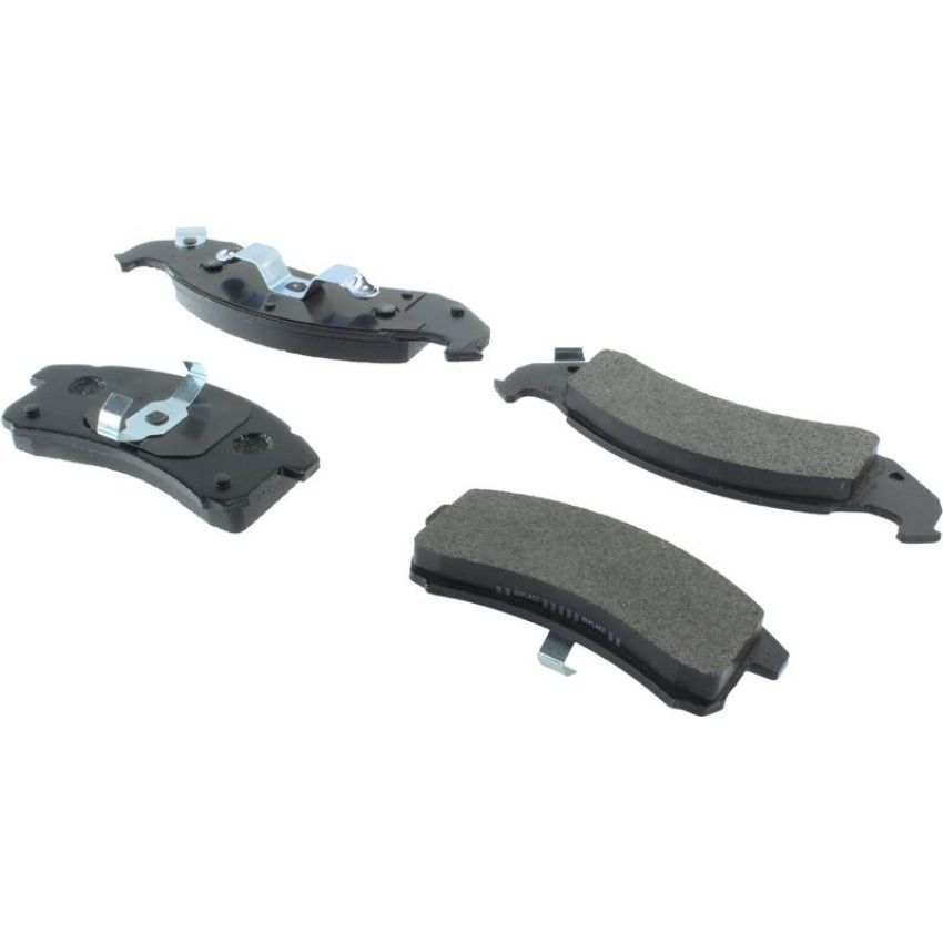 CENTRIC PARTS 106.06230 Posi Quiet Extended Wear Brake Pads with Shims and Hardware