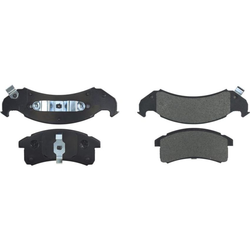 CENTRIC PARTS 106.06230 Posi Quiet Extended Wear Brake Pads with Shims and Hardware