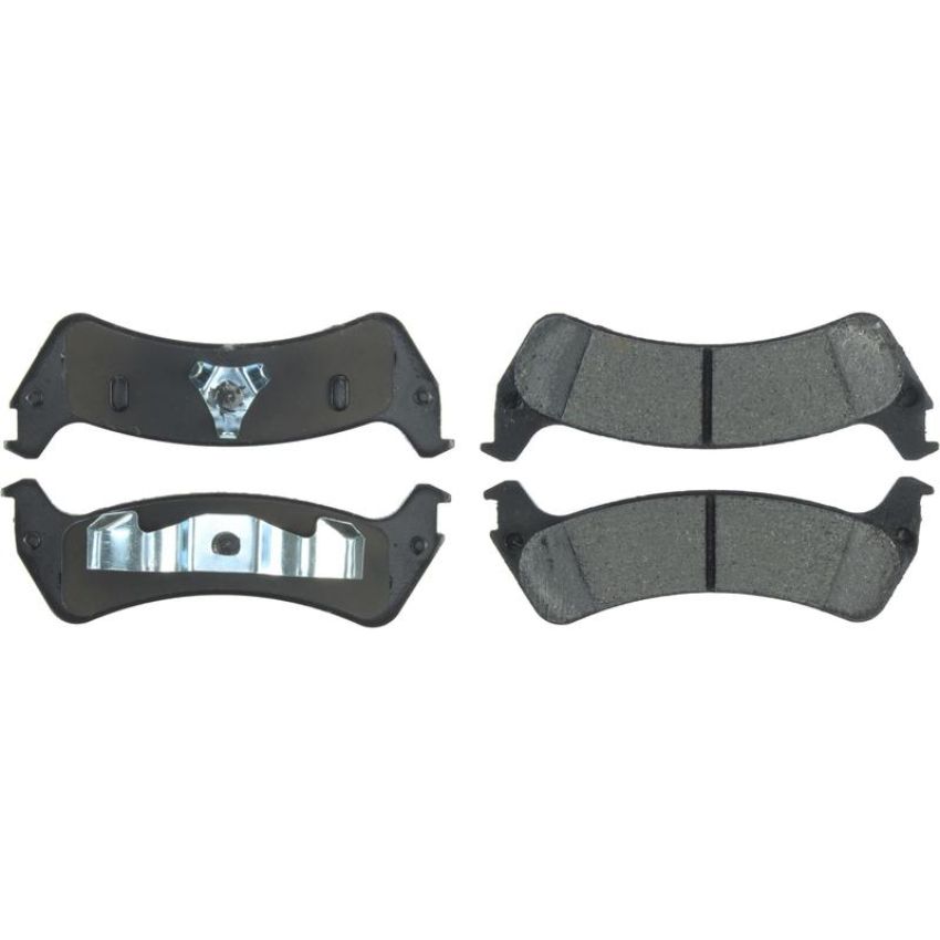 CENTRIC PARTS 106.06250 Posi Quiet Extended Wear Brake Pads with Shims and Hardware