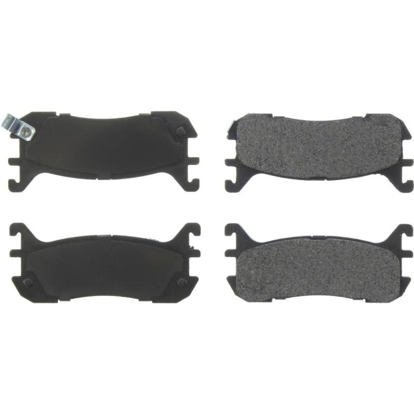 CENTRIC PARTS 106.06360 Posi Quiet Extended Wear Brake Pads with Shims and Hardware