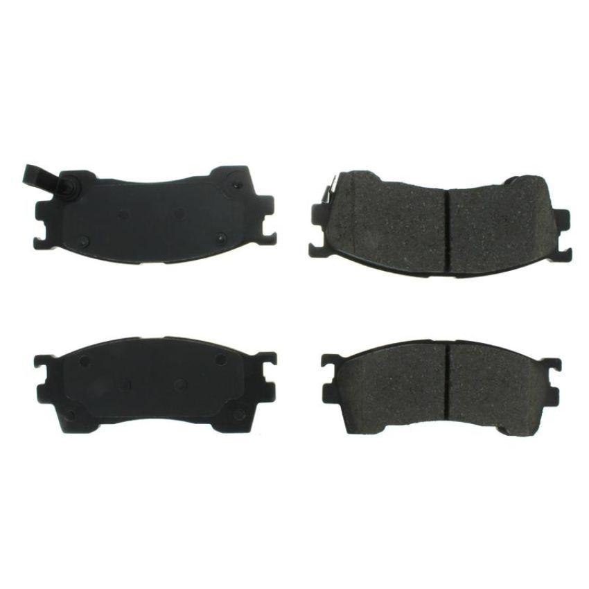 CENTRIC PARTS 106.06370 Posi Quiet Extended Wear Brake Pads with Shims and Hardware