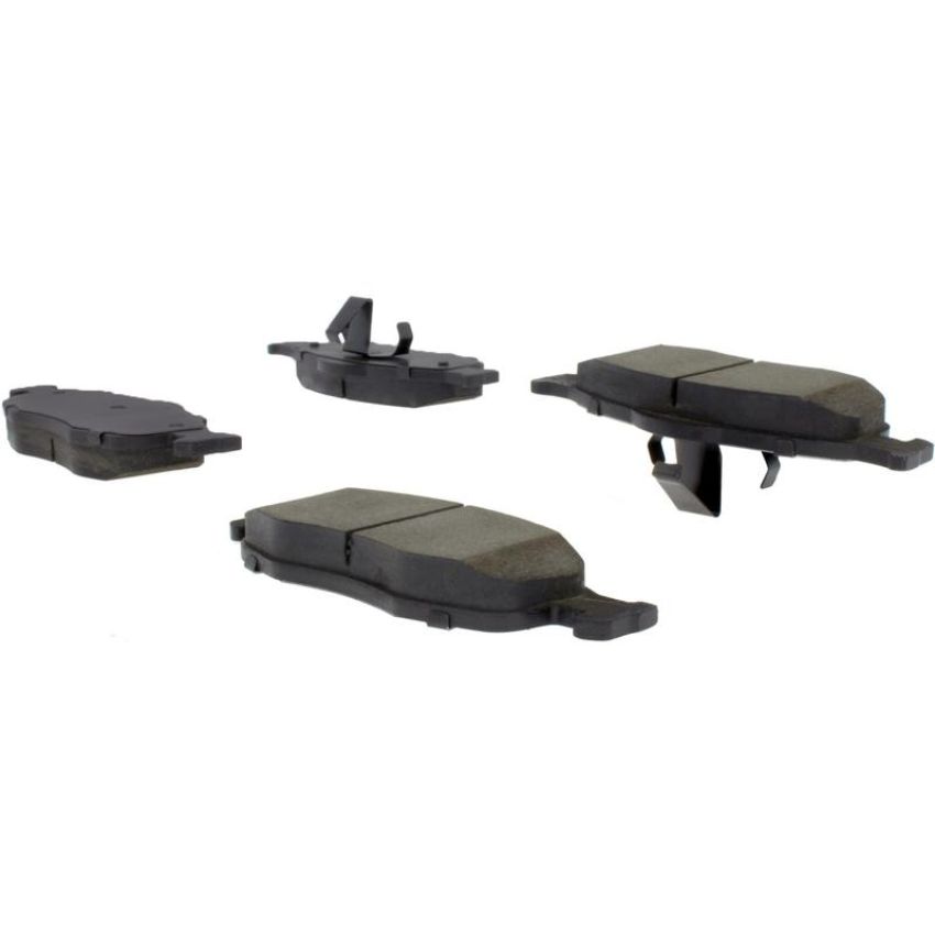 CENTRIC PARTS 106.06480 Posi Quiet Extended Wear Brake Pads with Shims and Hardware