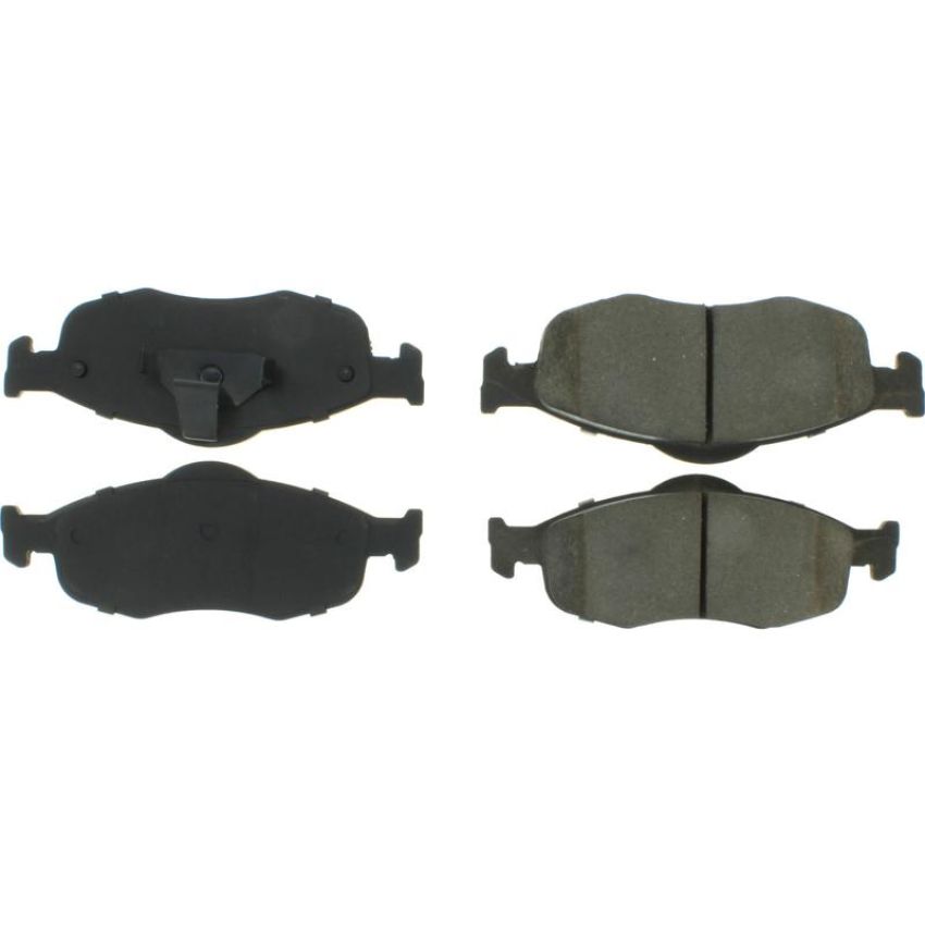 CENTRIC PARTS 106.06480 Posi Quiet Extended Wear Brake Pads with Shims and Hardware