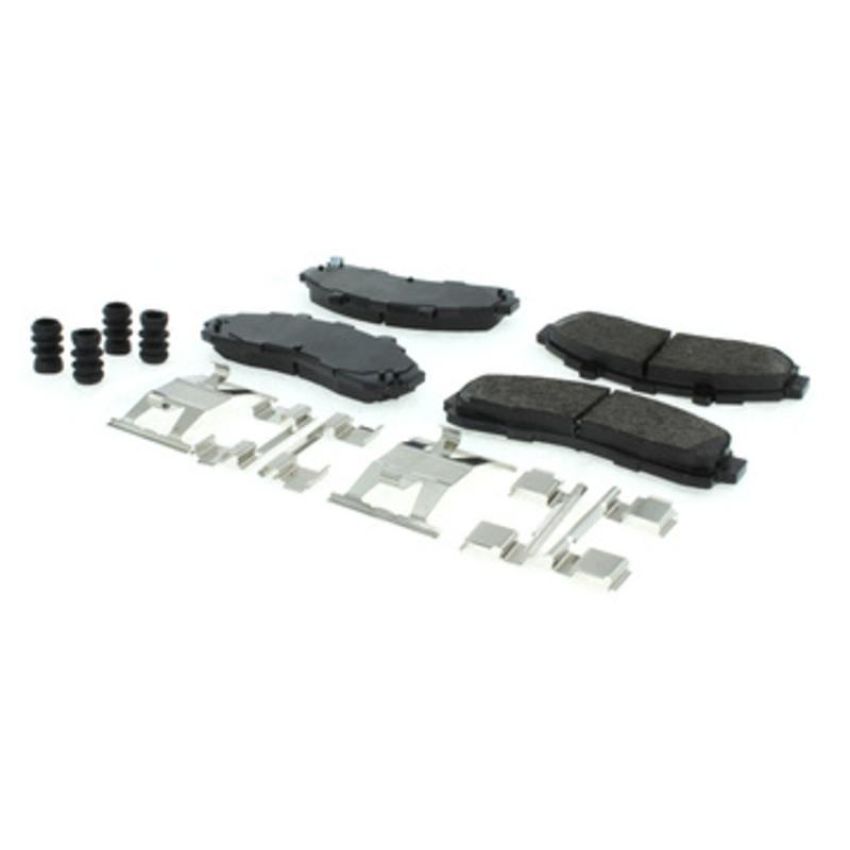 CENTRIC PARTS 106.06520 Posi Quiet Extended Wear Brake Pads with Shims and Hardware
