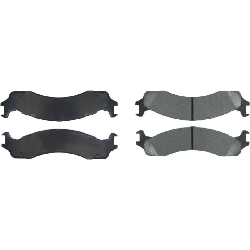CENTRIC PARTS 106.06550 Posi Quiet Extended Wear Brake Pads with Shims and Hardware