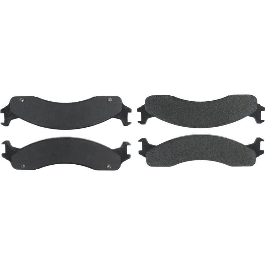 CENTRIC PARTS 106.06551 Posi Quiet Extended Wear Brake Pads with Shims and Hardware