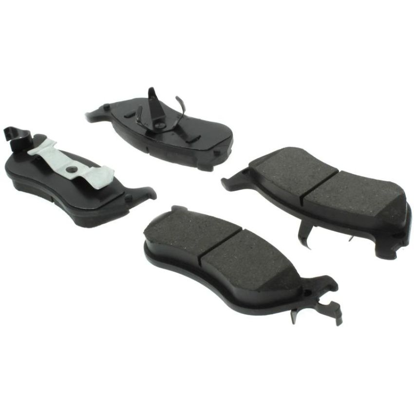 CENTRIC PARTS 106.06740 Posi Quiet Extended Wear Brake Pads with Shims and Hardware
