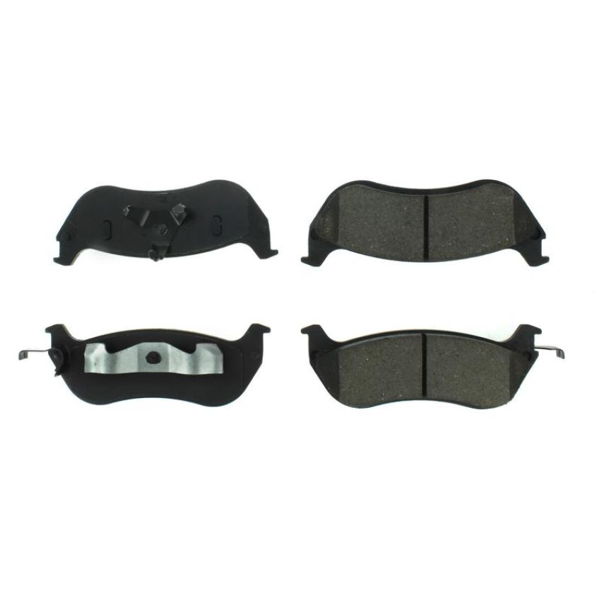 CENTRIC PARTS 106.06740 Posi Quiet Extended Wear Brake Pads with Shims and Hardware