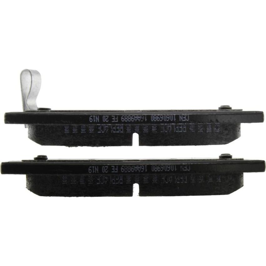 CENTRIC PARTS 106.06980 Posi Quiet Extended Wear Brake Pads with Shims and Hardware
