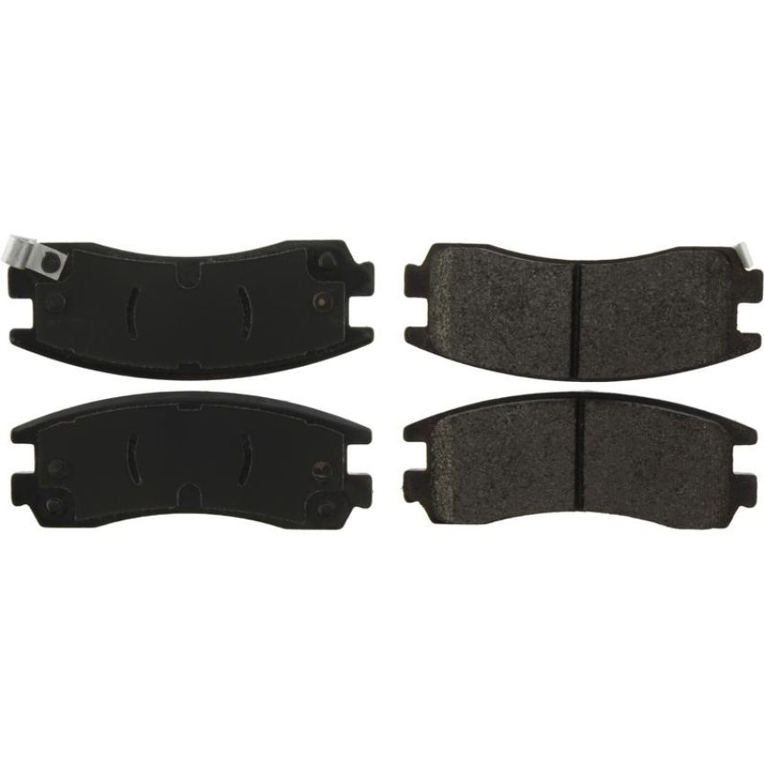 CENTRIC PARTS 106.06980 Posi Quiet Extended Wear Brake Pads with Shims and Hardware