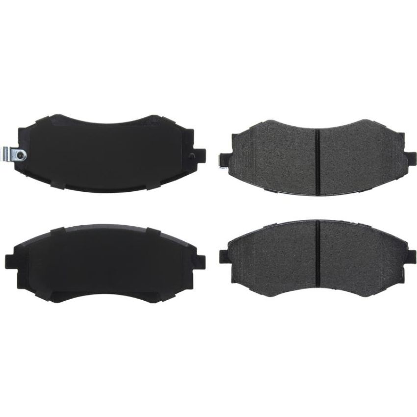 CENTRIC PARTS 106.07000 Posi Quiet Extended Wear Brake Pads with Shims and Hardware