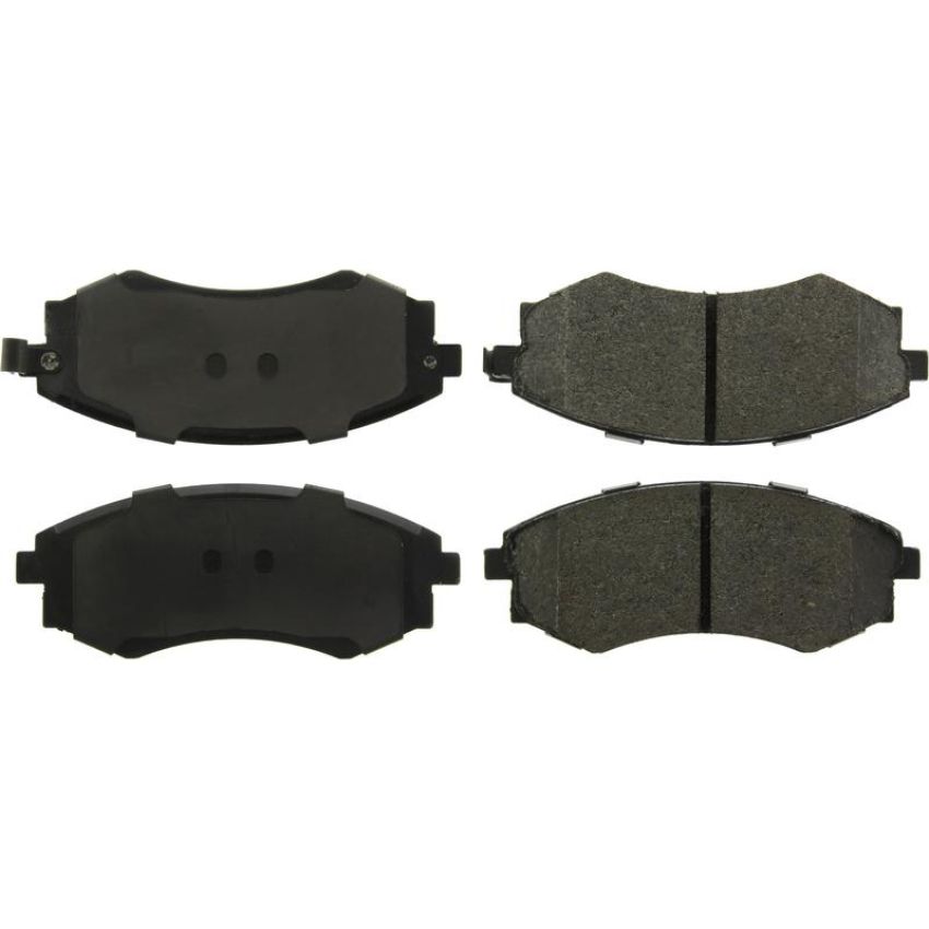 CENTRIC PARTS 106.07001 Posi Quiet Extended Wear Brake Pads with Shims and Hardware