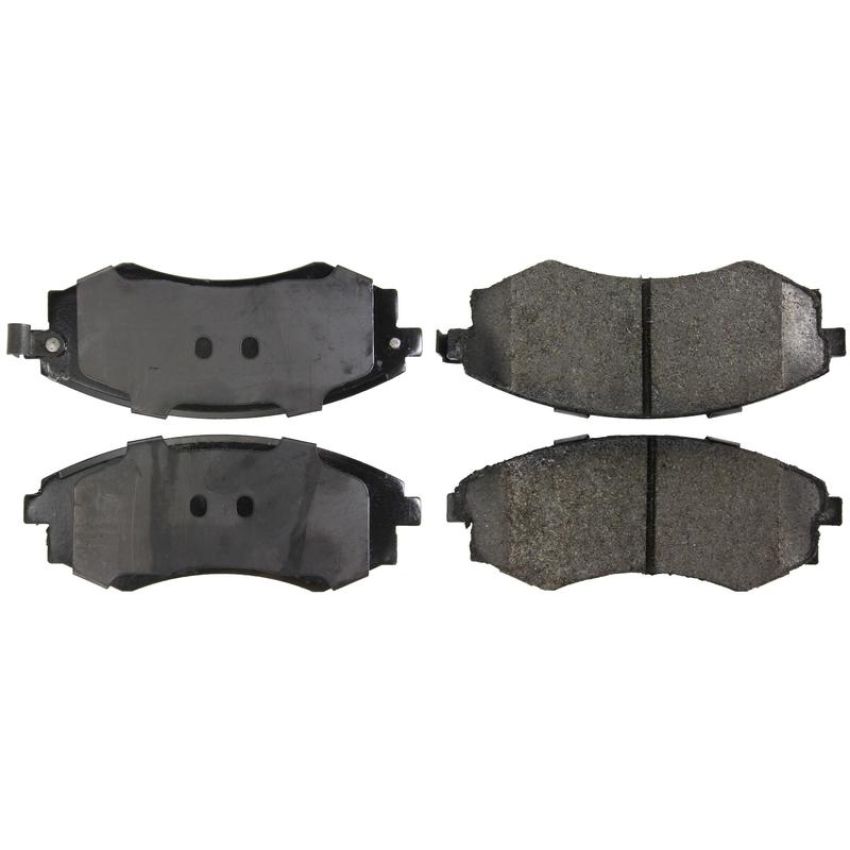 CENTRIC PARTS 106.07002 Posi Quiet Extended Wear Brake Pads with Shims and Hardware