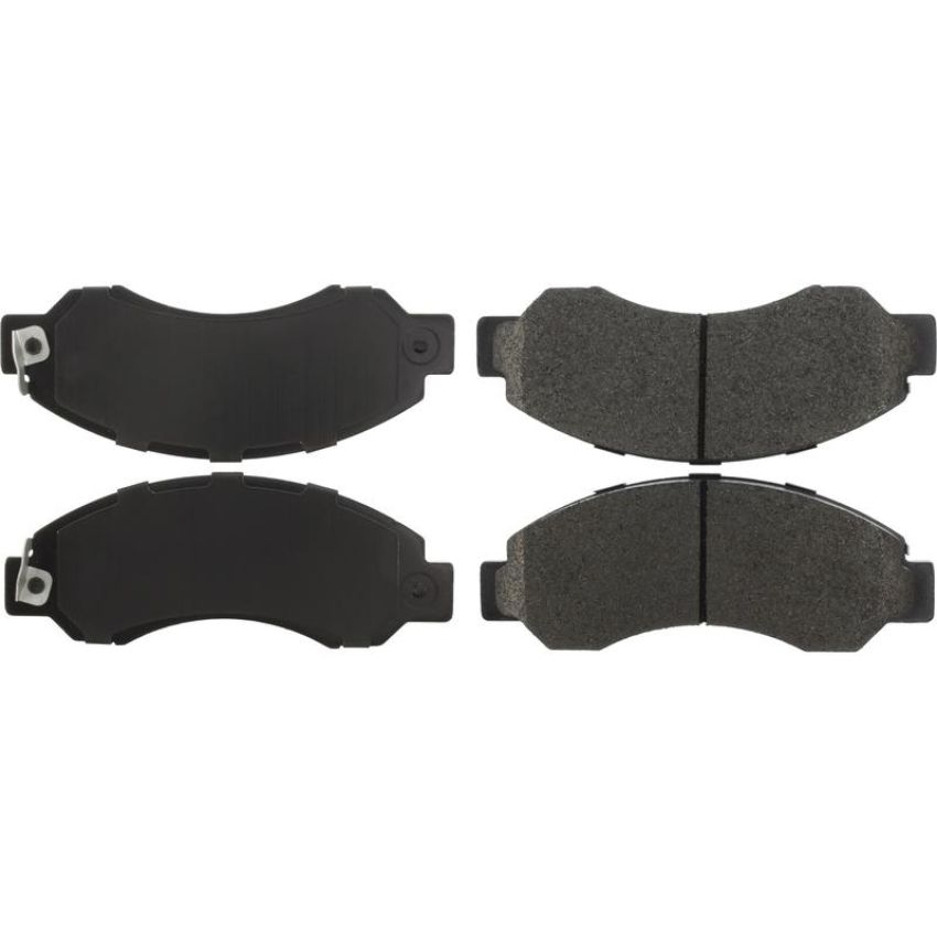 CENTRIC PARTS 106.07010 Posi Quiet Extended Wear Brake Pads with Shims and Hardware