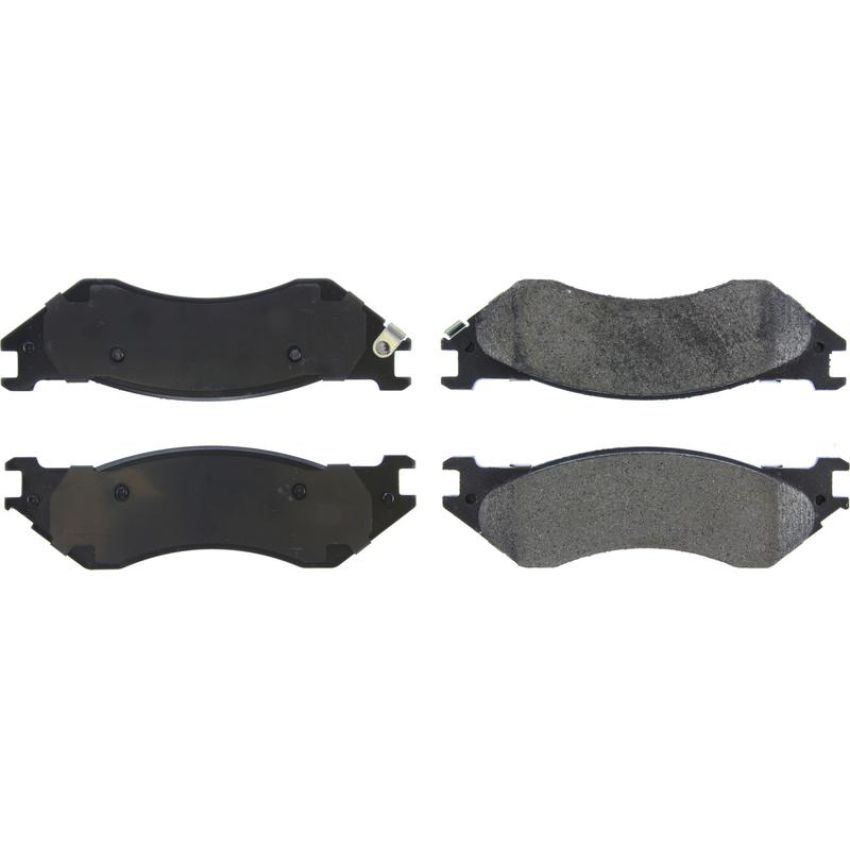 CENTRIC PARTS 106.07020 Posi Quiet Extended Wear Brake Pads with Shims and Hardware