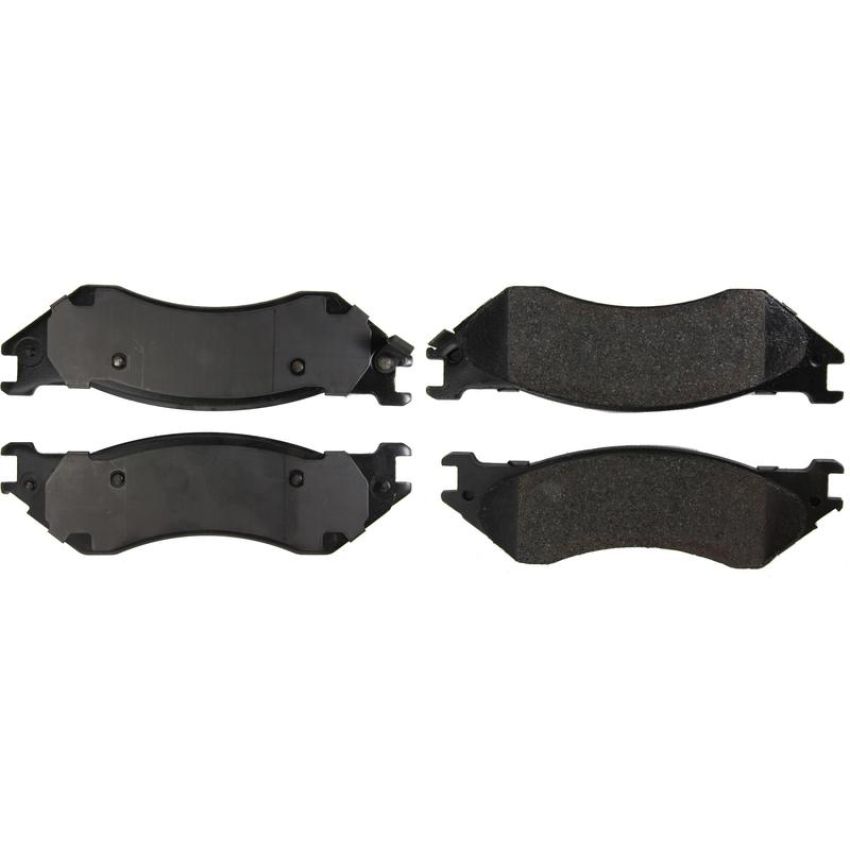 CENTRIC PARTS 106.07023 Posi Quiet Extended Wear Brake Pads with Shims and Hardware