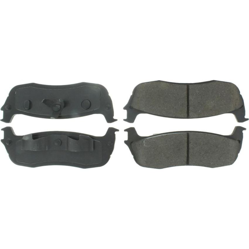 CENTRIC PARTS 106.07110 Posi Quiet Extended Wear Brake Pads with Shims and Hardware