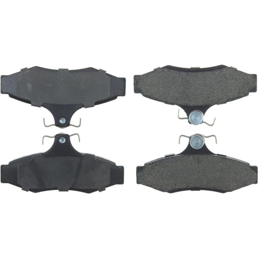 CENTRIC PARTS 106.07240 Posi Quiet Extended Wear Brake Pads with Shims