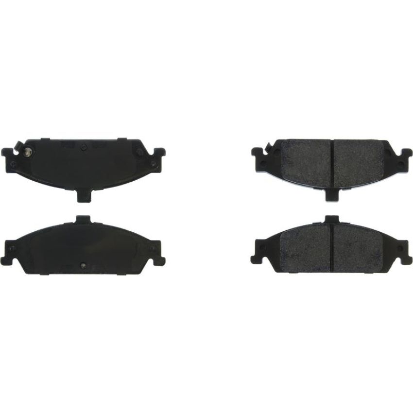 CENTRIC PARTS 106.07270 Posi Quiet Extended Wear Brake Pads with Shims and Hardware