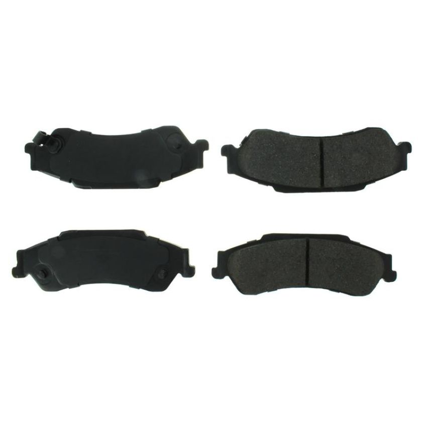 CENTRIC PARTS 106.07290 Posi Quiet Extended Wear Brake Pads with Shims and Hardware