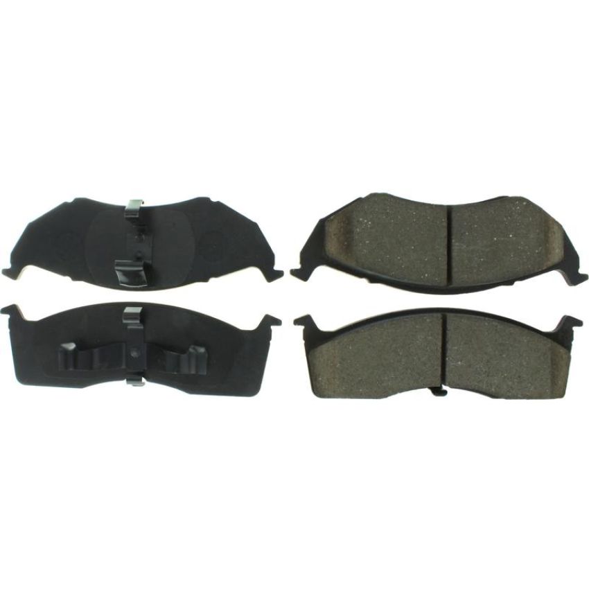CENTRIC PARTS 106.07300 Posi Quiet Extended Wear Brake Pads with Shims and Hardware