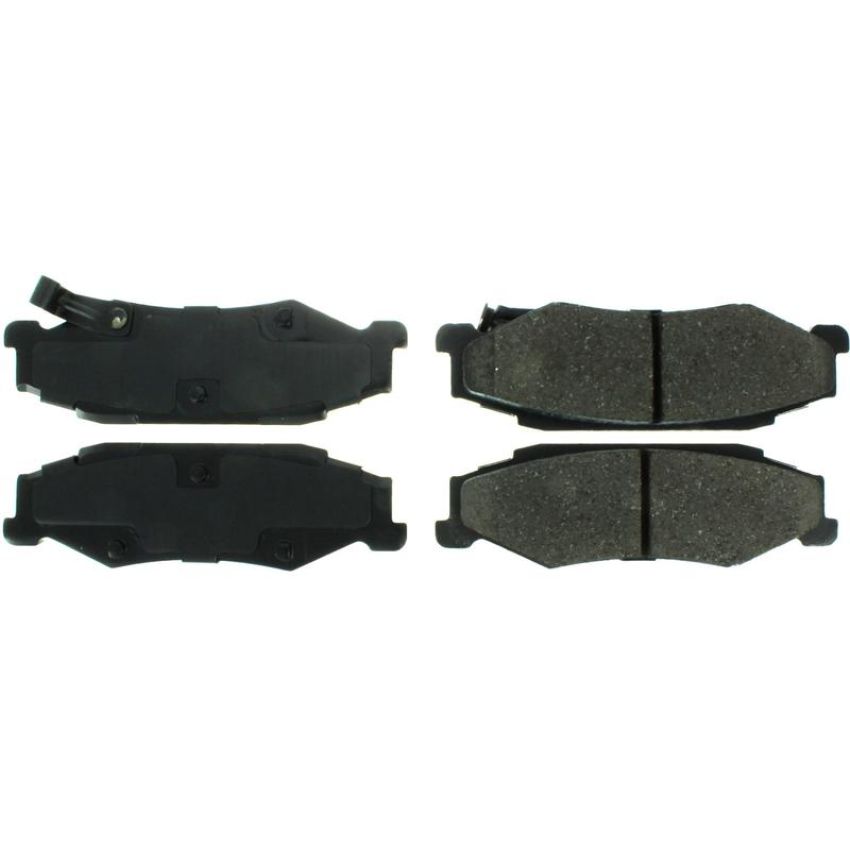 CENTRIC PARTS 106.07320 Posi Quiet Extended Wear Brake Pads with Shims and Hardware