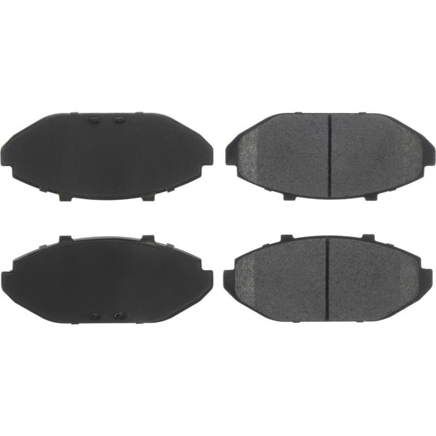 CENTRIC PARTS 106.07480 Posi Quiet Extended Wear Brake Pads with Shims and Hardware